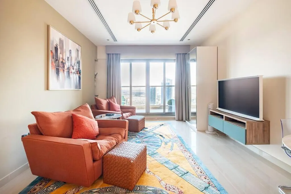 Spacious 1 Bed Huge Balcony Downtown Burj Khalifa Dubai Apartamento